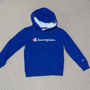 6/7 Champion Kids Royal Blue Hoodie